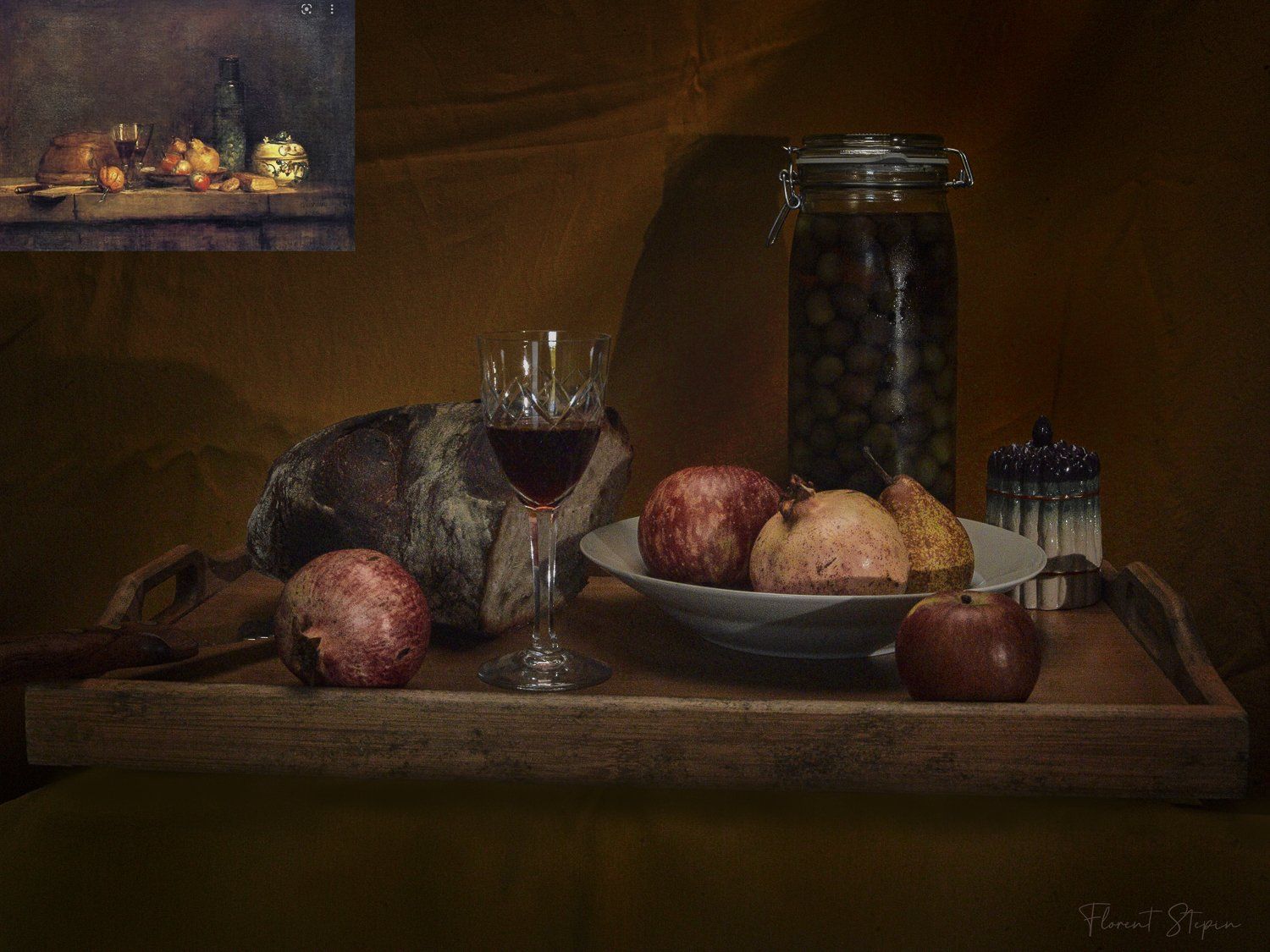 Composition photographique d'après le