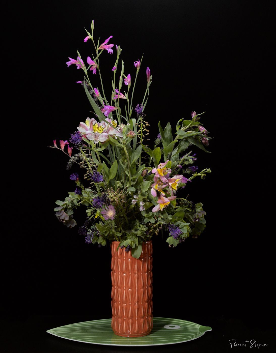 bouquet sur feuille, Florent Stepin, Algarve, Portugal.