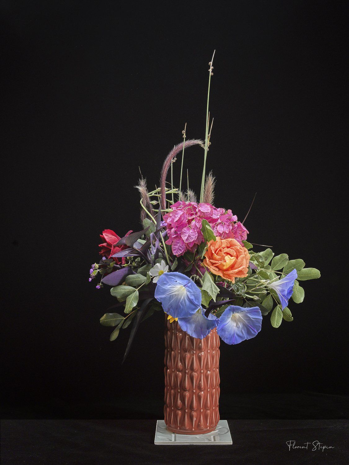 composition florale, Florent Stepin, Algarve, Portugal.