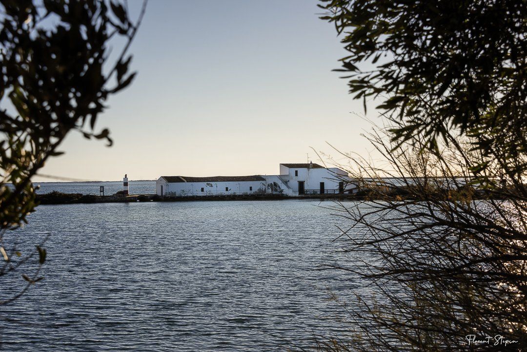 Antique moulin à marée Olhão Portugal