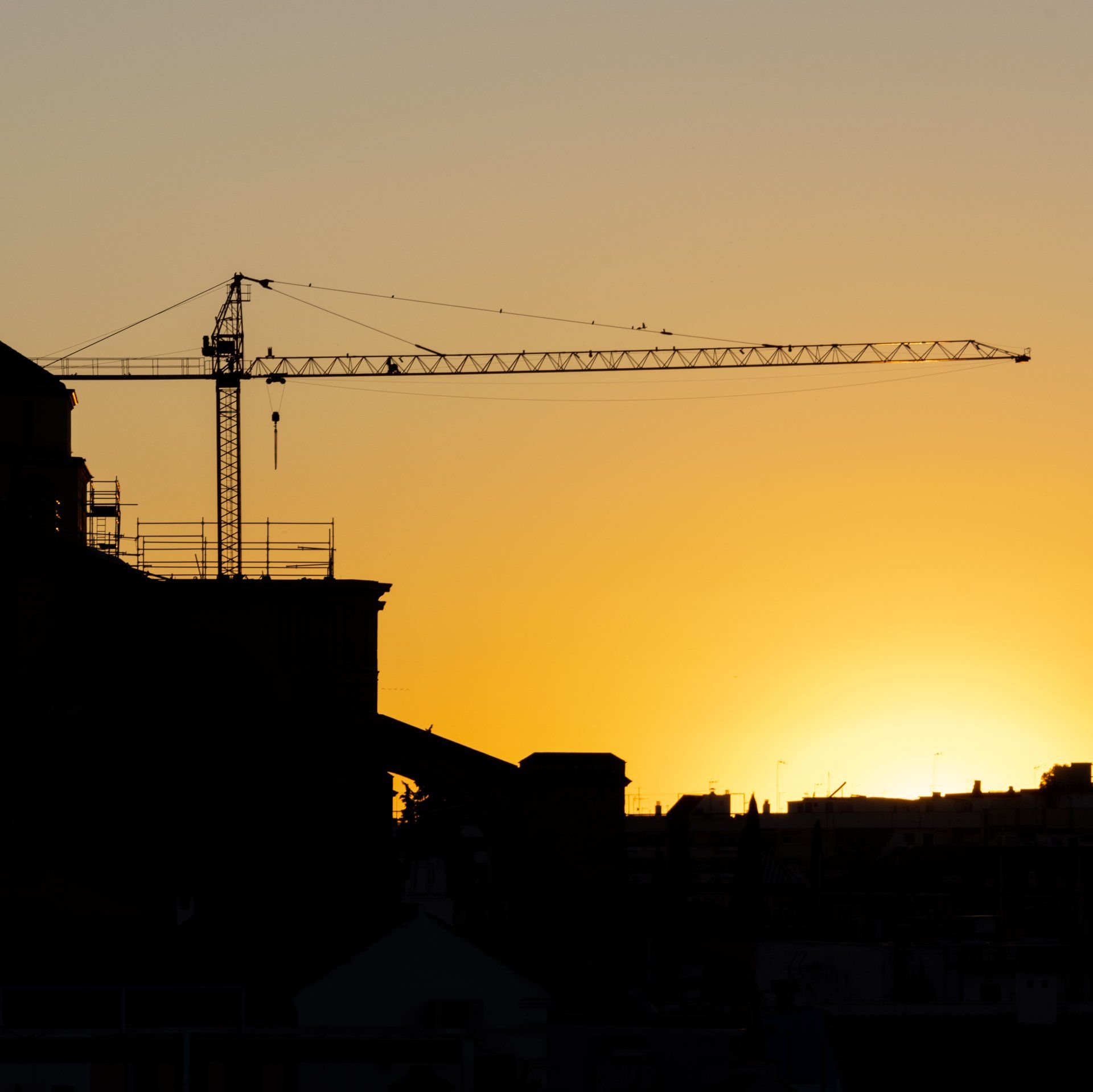 coucher de soleil sur la Mezquita, Cordoue, Andalousie