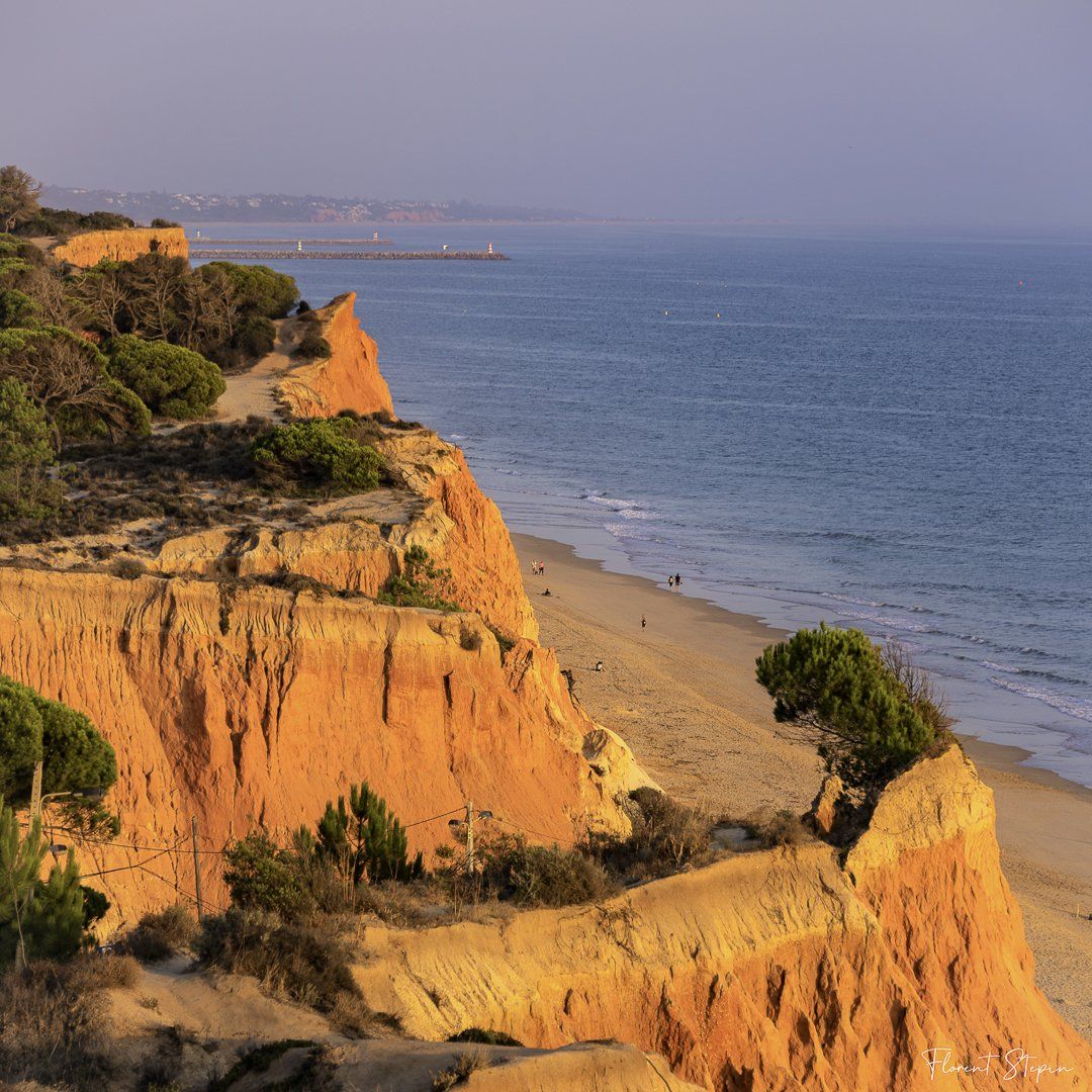 Praia da Falesia, conseil Albufeira en Algarve, Portugal