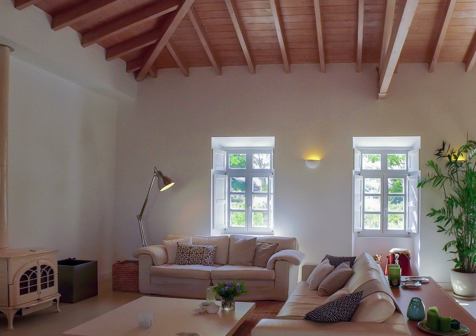 photo de salon avec eclaitage tamisé