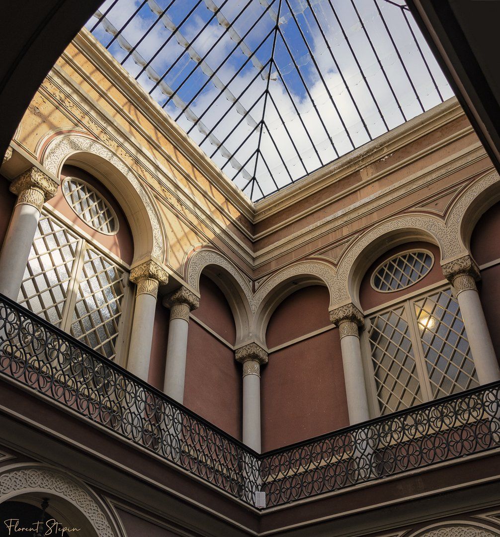 Patio intérieur Embaixada (Palacette Ribeiro da Cunha) Lisbonne