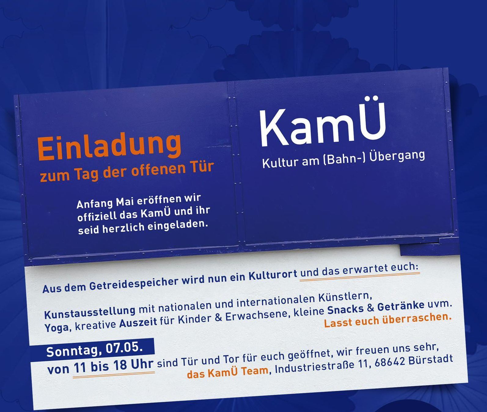 KamÜ Bürstadt Tag der offenen Tür, Kunstausstellung