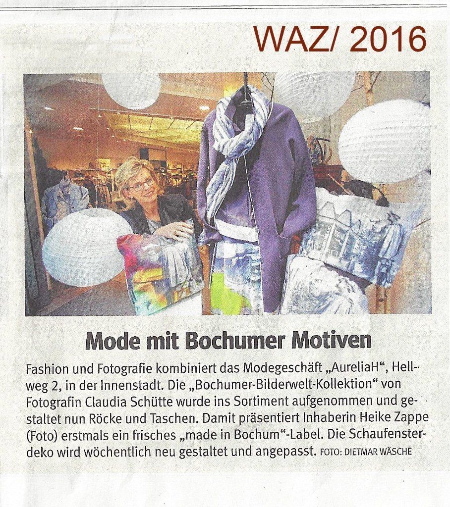 WAZ, AureliaH, Presse, News, Mode