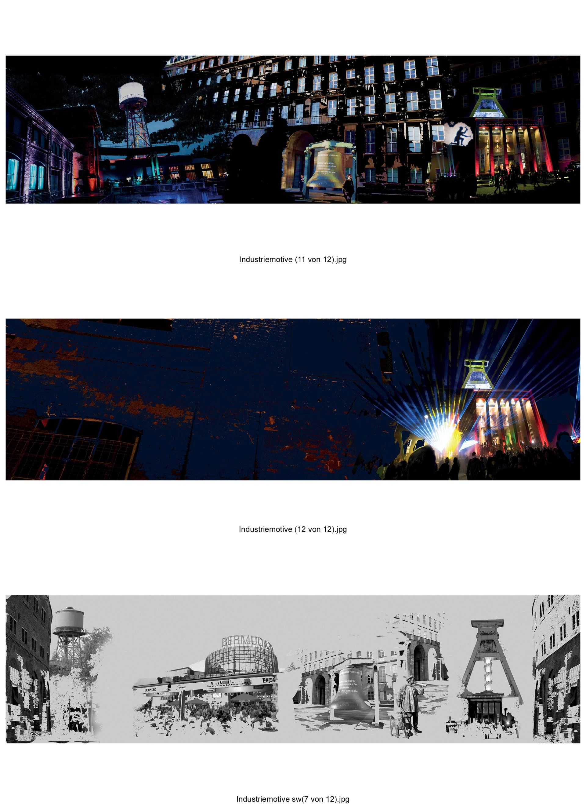 Tischläufer und Tischsets in unterschiedlichen Maßen.