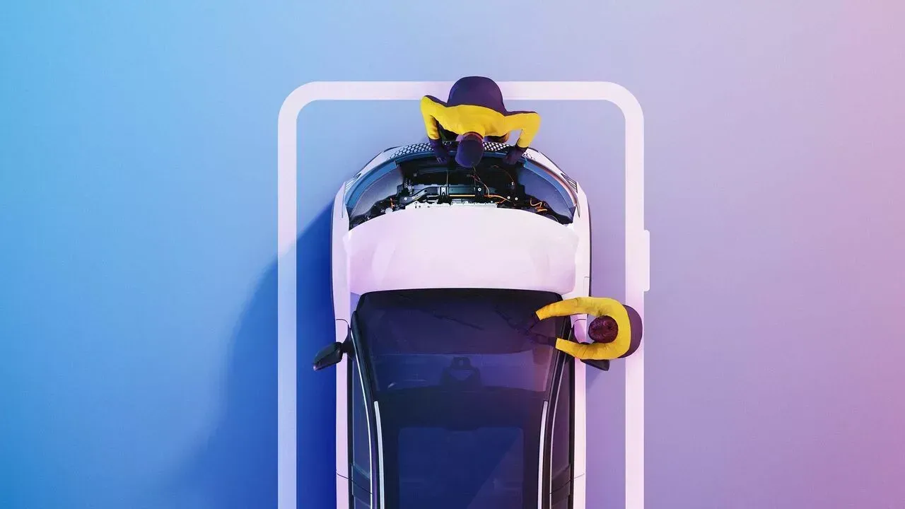 Votre véhicule à moins de 5 ans... Bénéficiez de nos forfaits ! Mécaniciens réparant un véhicule