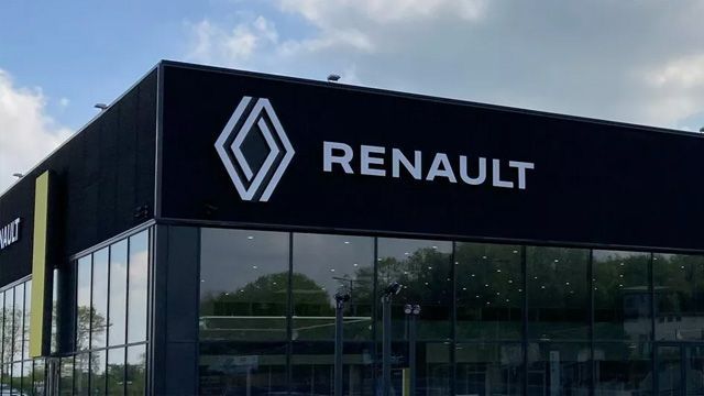 Votre agence DE LUCA reprend votre véhicule. Façade Renault