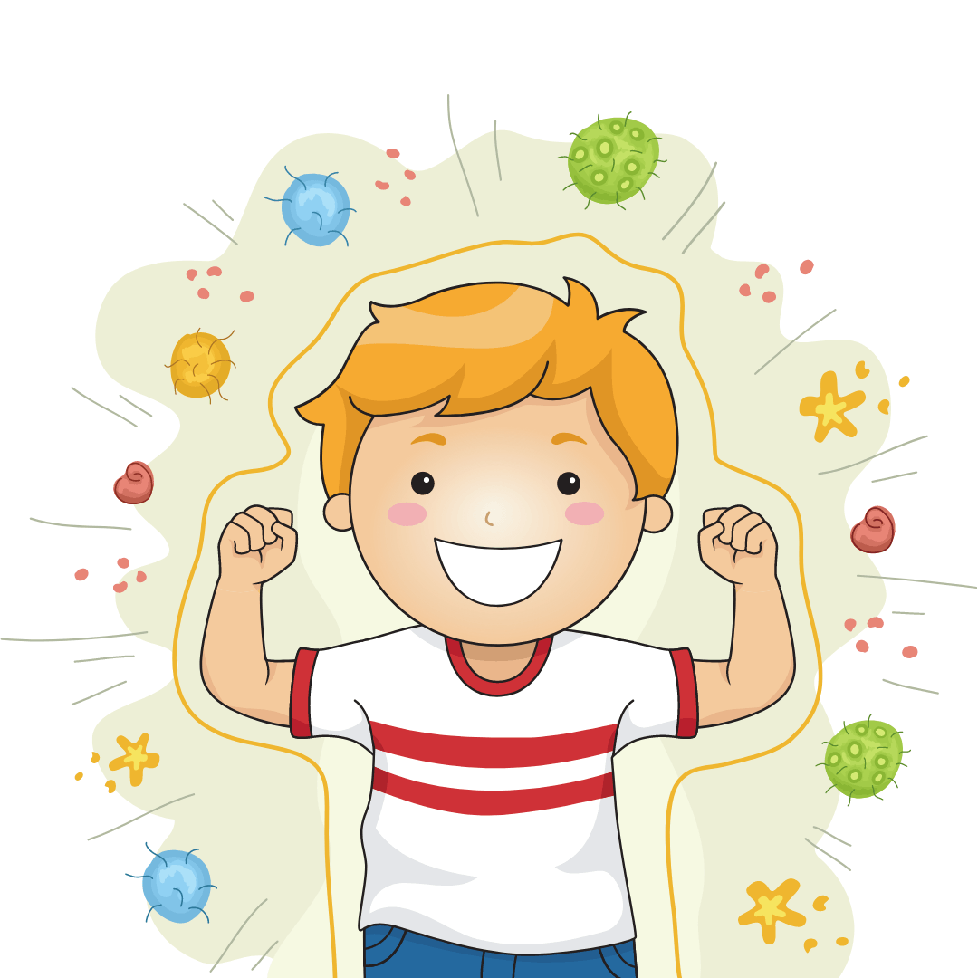 Une immunité renforcée pour rester une pleine forme tout l'hiver. Des images pour en parler