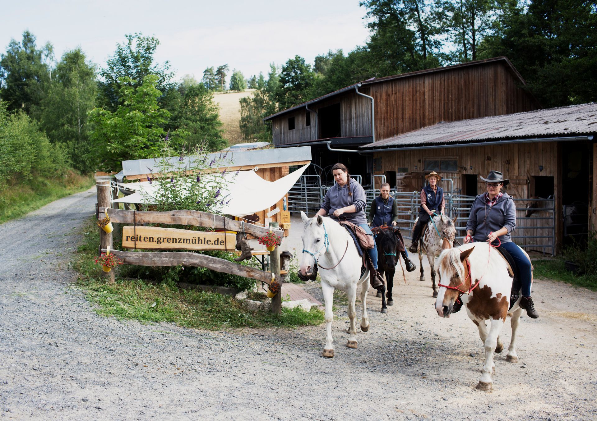 Der berittene Cowboy-Dienstag