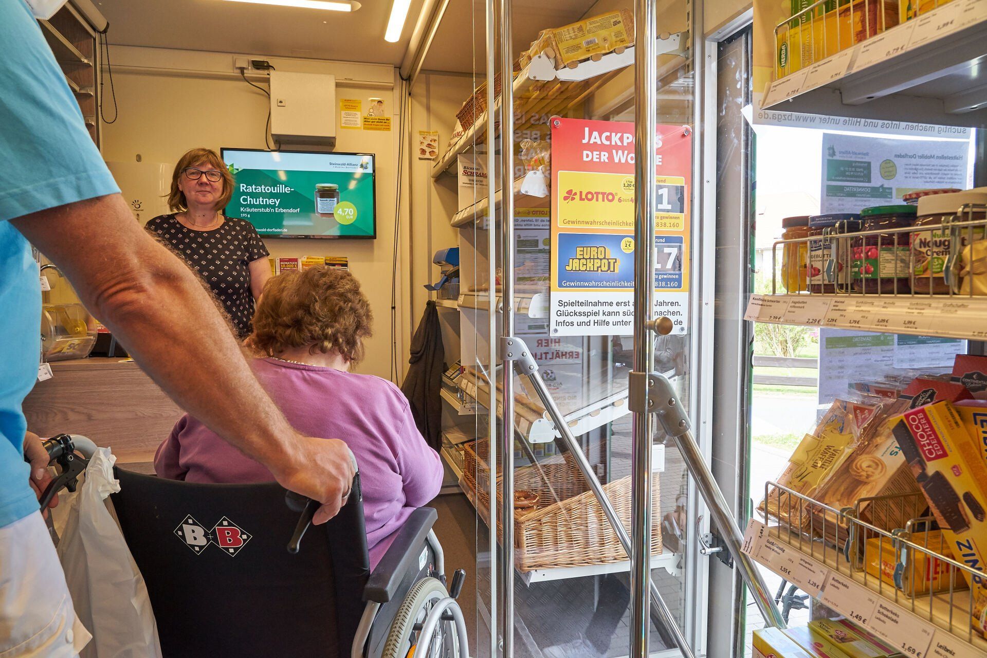 Mobiler Dorfladen im Steinwald, Barrierefreiheit, Steinwald-Allianz, Zweckverband, Steinwald, Neuigkeiten