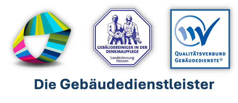 Zertifikate/Logos: Meisterbetrieb · Qualitätsverbund · Landesinnung Hessen