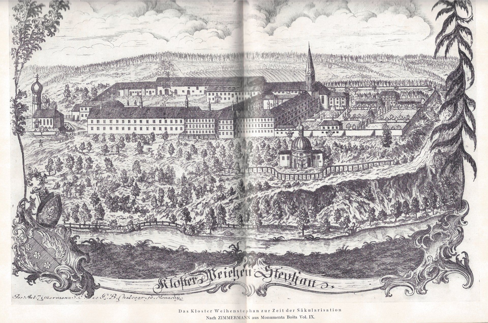 Das Kloster Weihenstephan während der Säkularisation