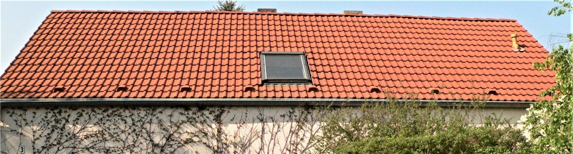 nachher - Dach gereinigt Dachreinigung