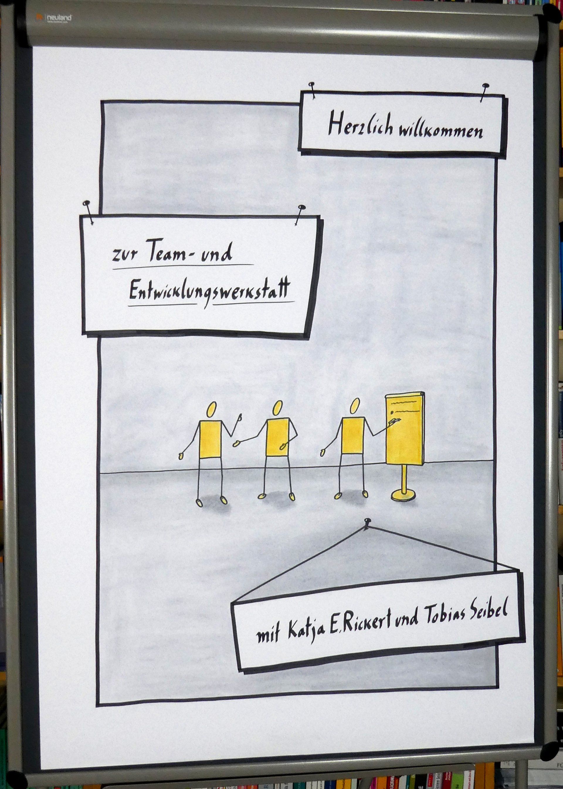 Tobias Seibel, Flipchart , Teamwerkstatt, Seminarmethode, Workshopmethode, Flipchart Kommunikation, Teamentwicklung, Teamdynamik, Teamtraining, Teamcoaching, Entwicklungswerkstatt, Coaching