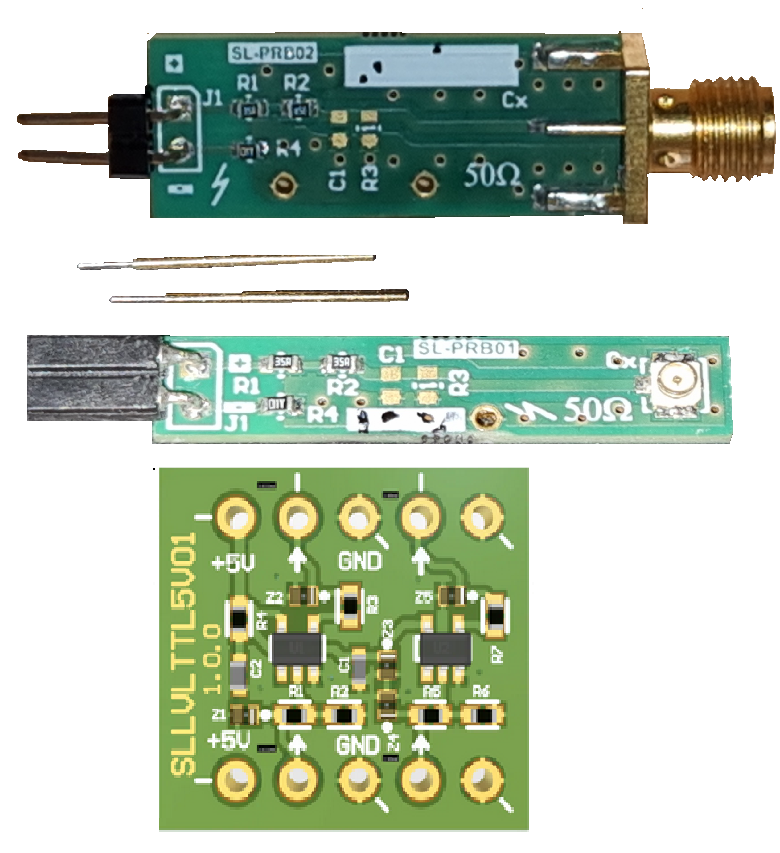 Collection of Probes and Test cables Collection of Probes and TEst cables for Application Lab
