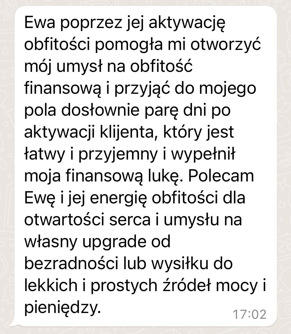 Ewa Stalewska Coaching - opinie klientow