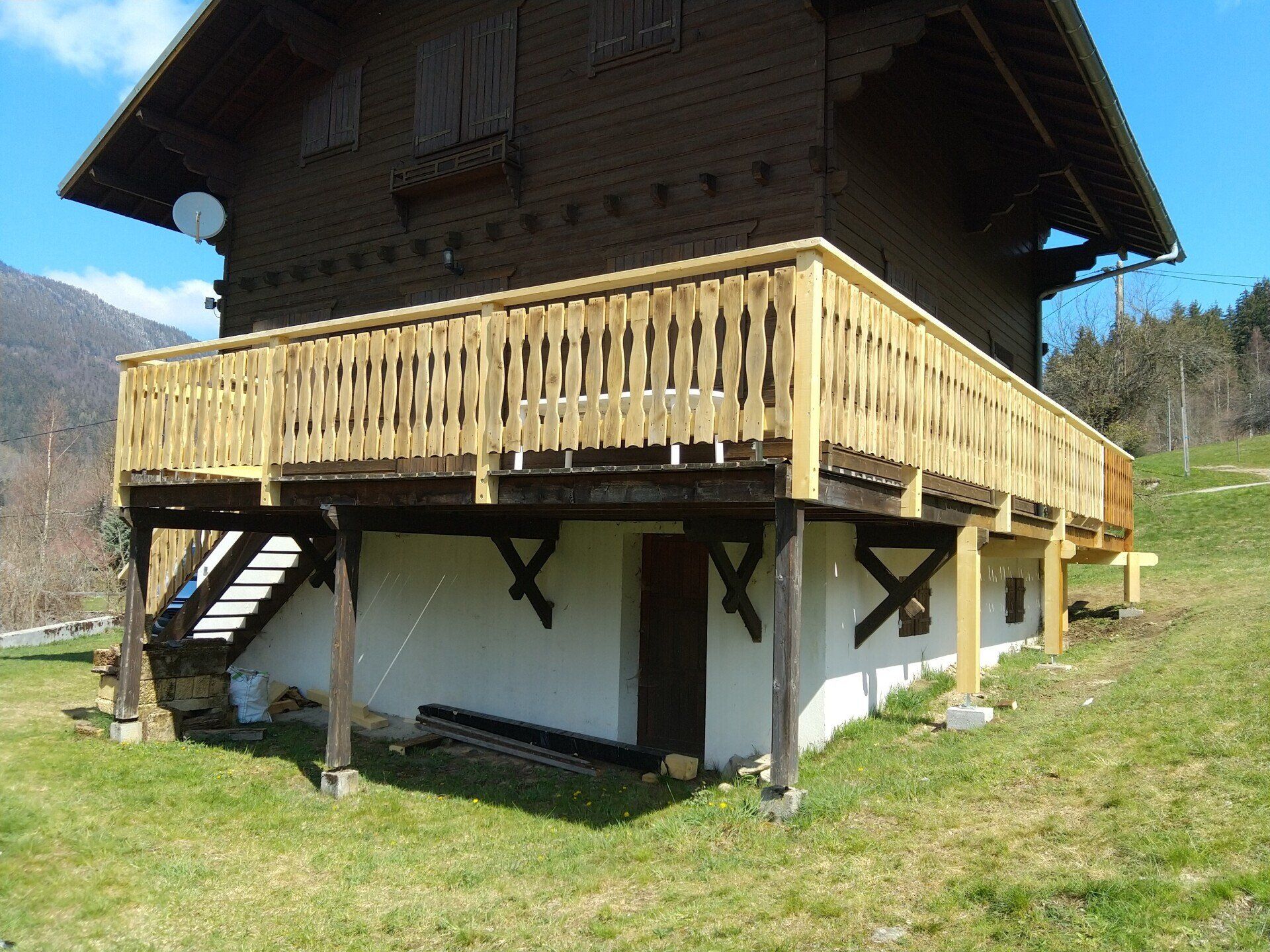 Remplacement barrière balcon