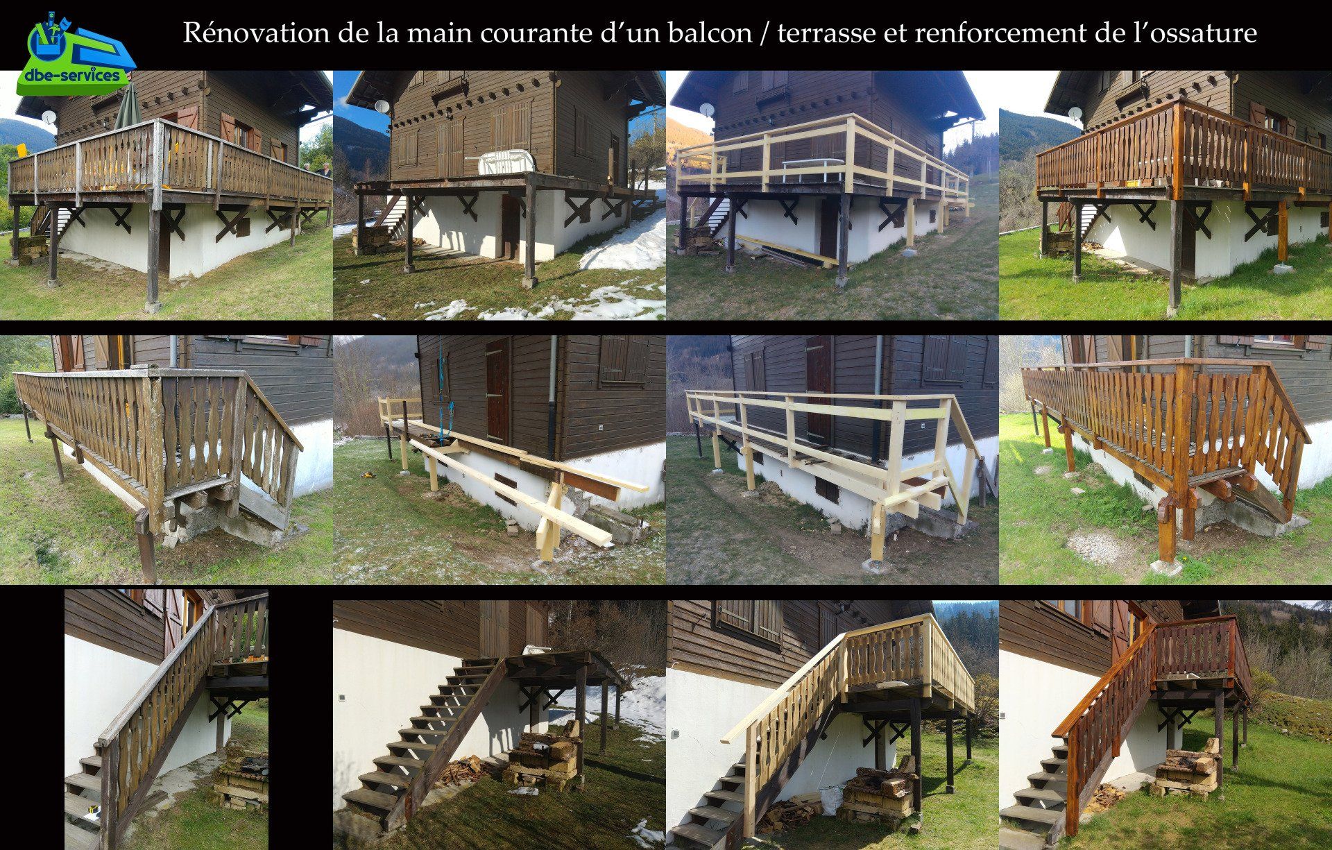 Remplacement garde corps