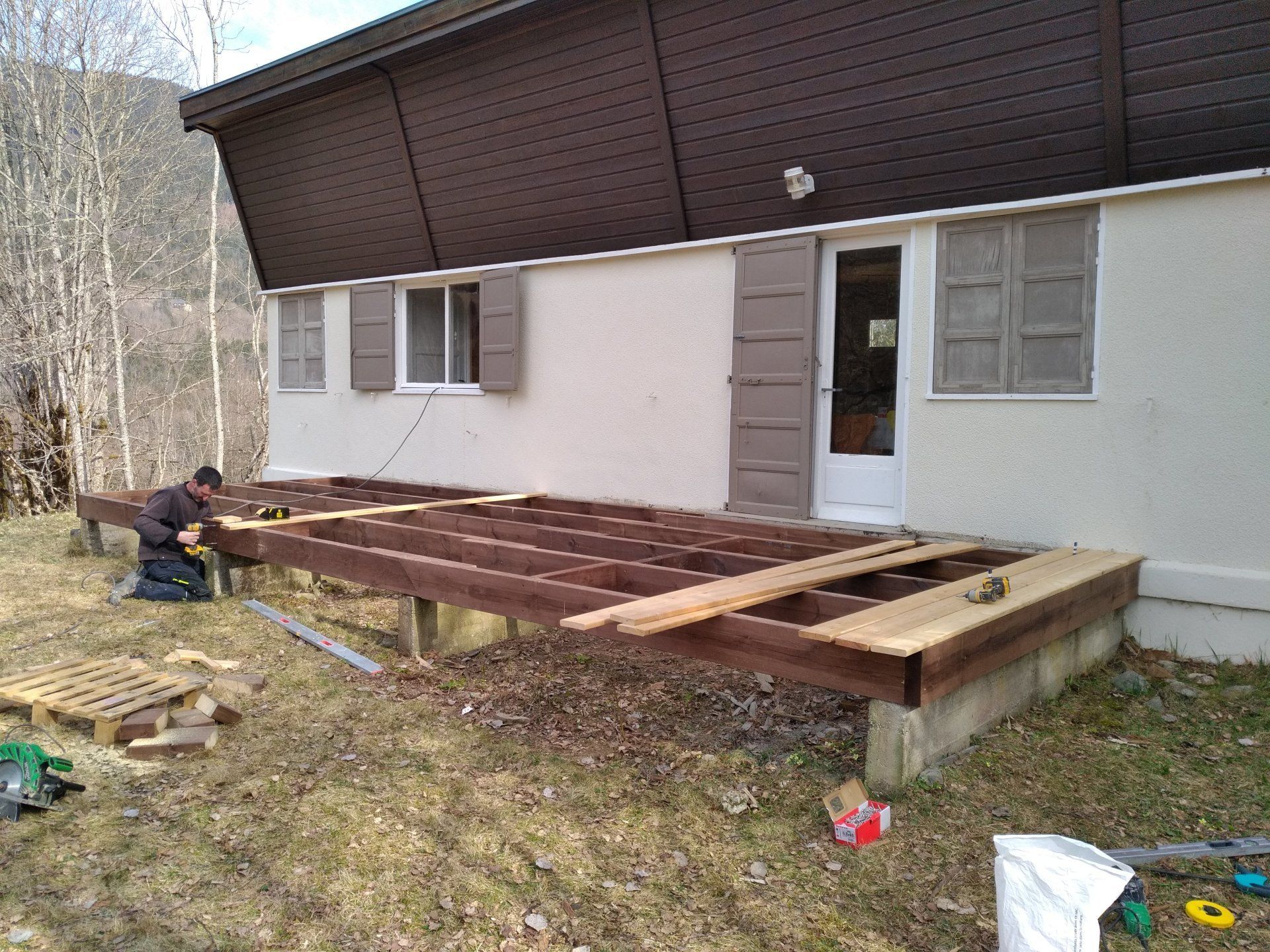 Rénovation terrasse bois