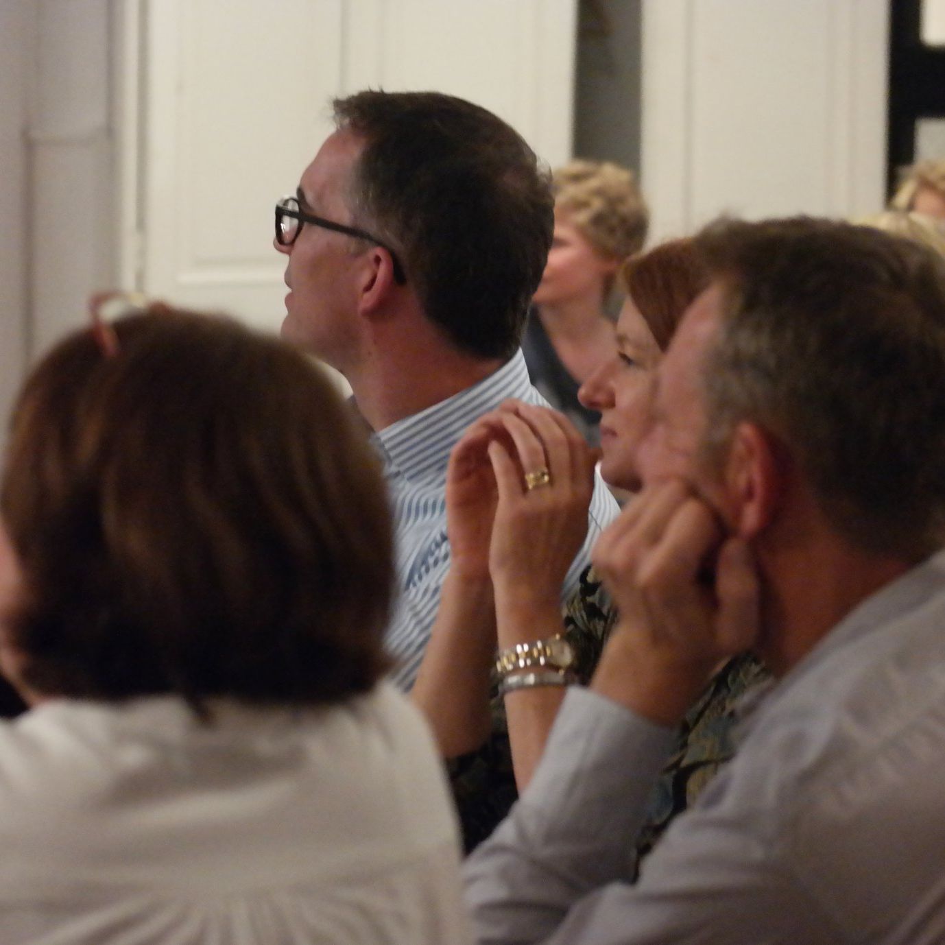 Zaubershow im Restaurant, Zuschauer