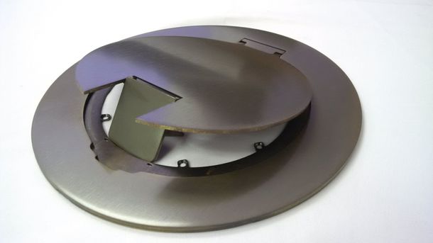 Stainless Steel Poke-Through Stainless Steel Poke Through, Poke through, power