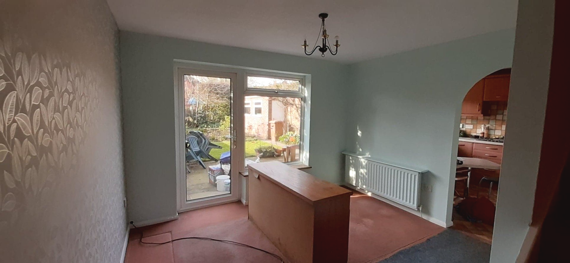 Painting, decorating, Heanor, Dinning room, Dollies Designs and Decorating, Ilkeston, Derbyshire.