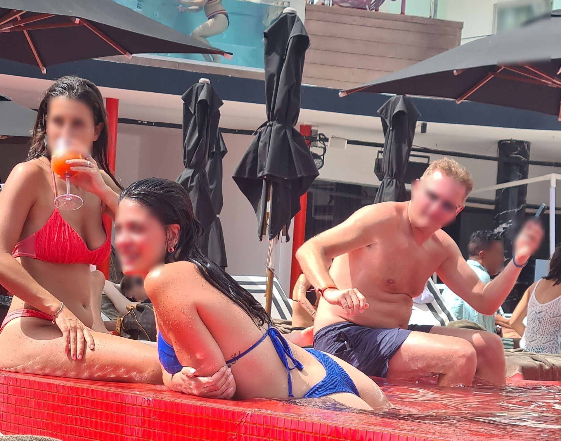 pool, man, surveillance, detective photo, surveillance photo, real surveillance, cheating partner, private investigator