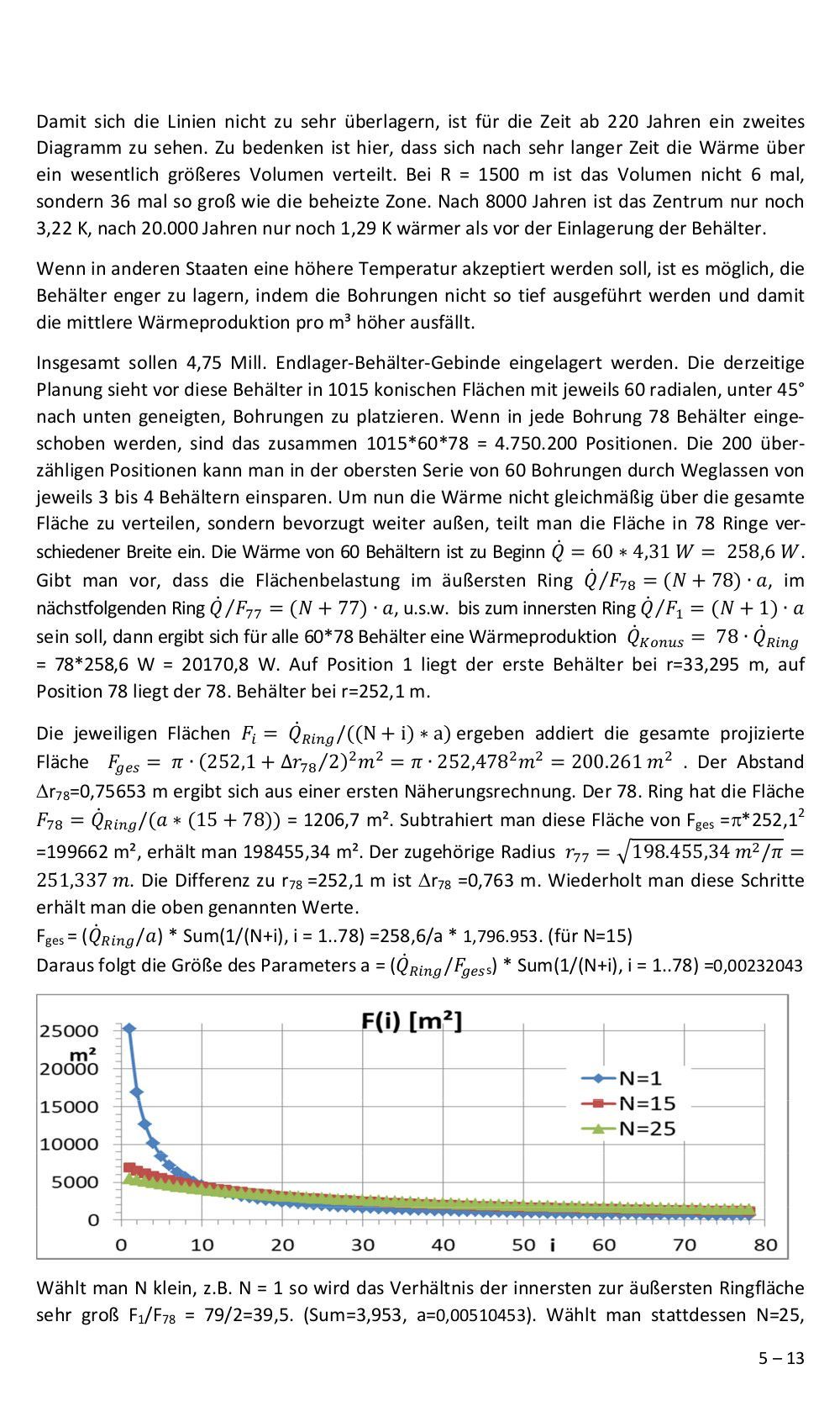 Numerische Berechnung des zeitlichen und räumlichen Temperaturverlaufs um bzw. in einem senkrechten DBHD Zylinder mit hoch radioaktiven Zerfallsprodukte_2025-05-10