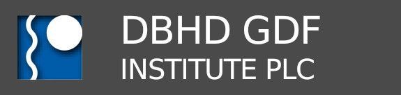 in September 2025 we change name and location
new logo design not final yet - but the name is ...
DBHD GDF INSTITUTE PLC
.