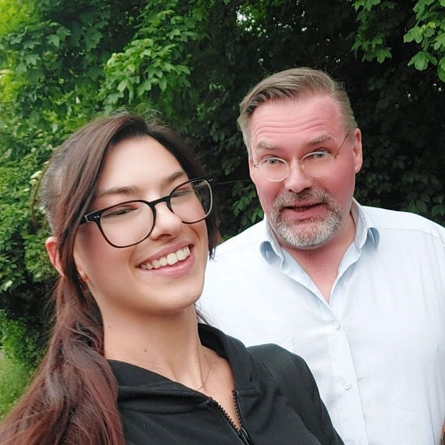 Volker Goebel - Dipl.-Ing. Architekur - Endlager-Planer - hier mit langjährig beste Freundin G.B.