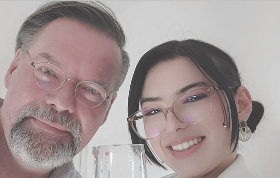 Volker Goebel Dipl.-Ing. Architektur - Endlager-Planer - mit beste Freundin G.B.