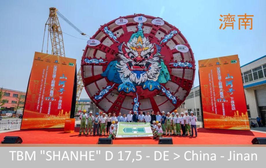 TBM yellow river tunnel