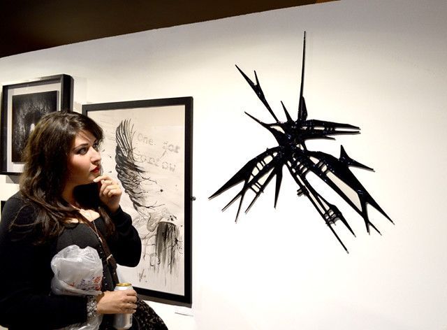 fused glass wall sculpture