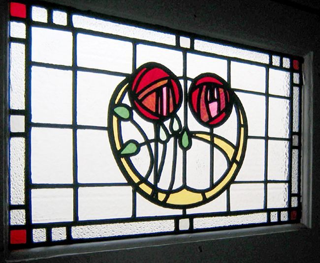 Charles Rennie Mackintosh stained glass