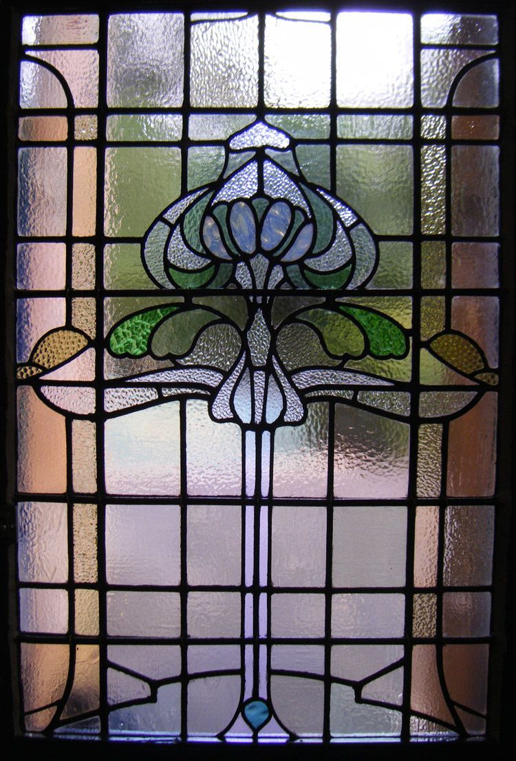 Oscar Paterson leaded glass window at Glasgow Academy