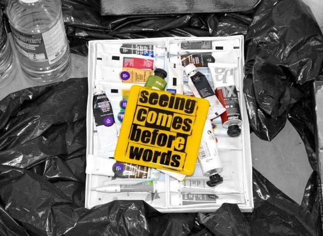 John Berger Seeing Comes Before Words