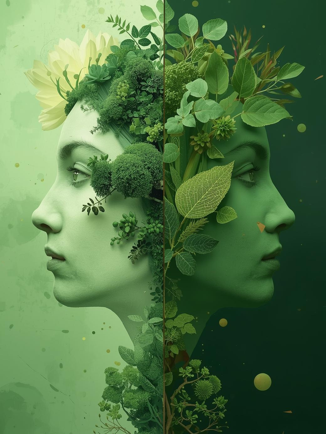 Les multiples visages du vert