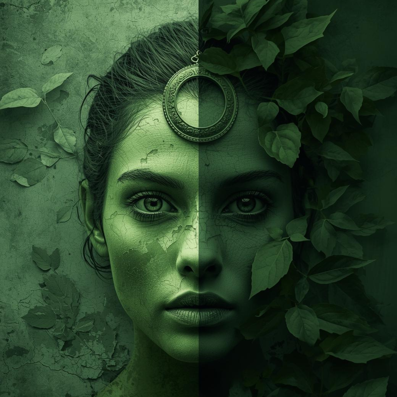 le vert révèle nos zones d'ombre