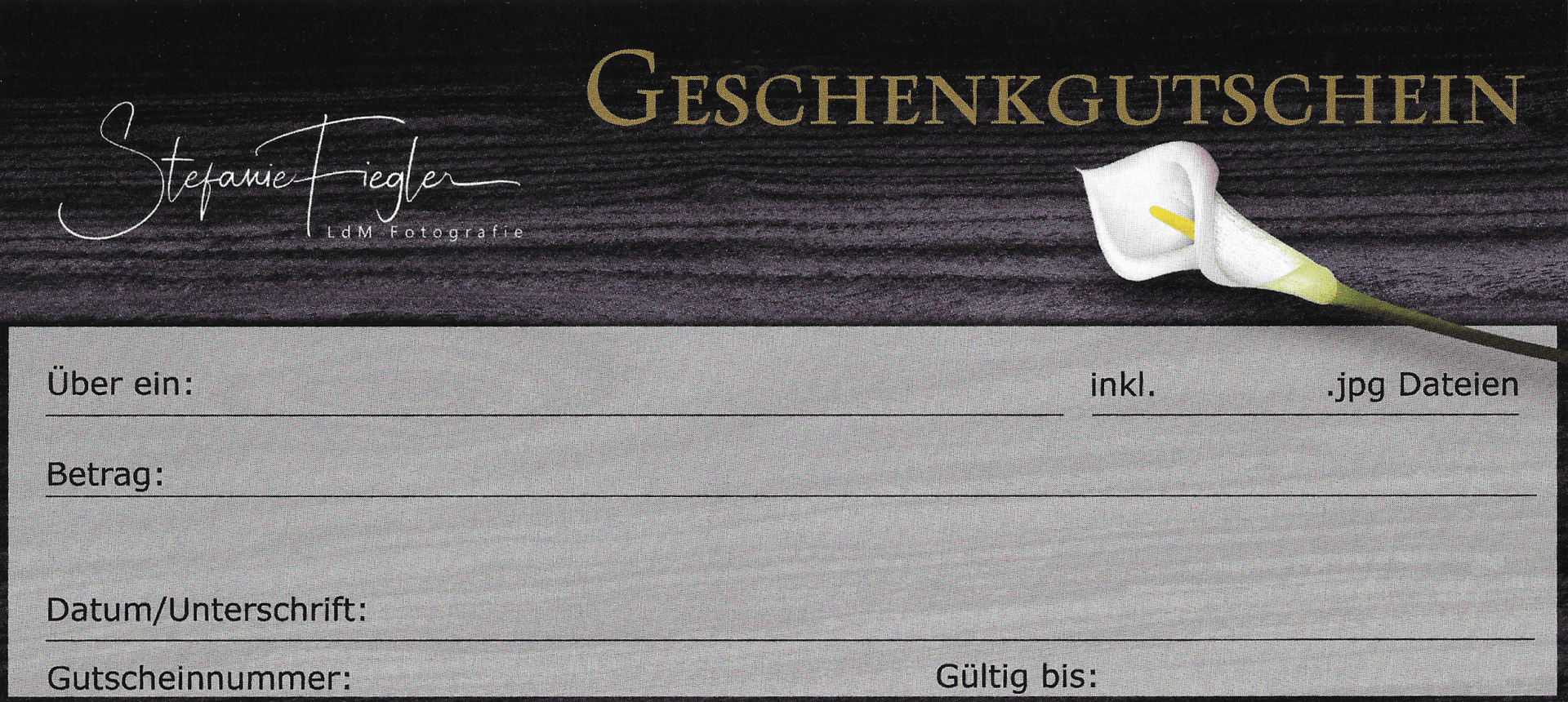Bild Foto Gutschein