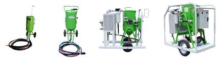 nettoyage de façades, machines de gommage