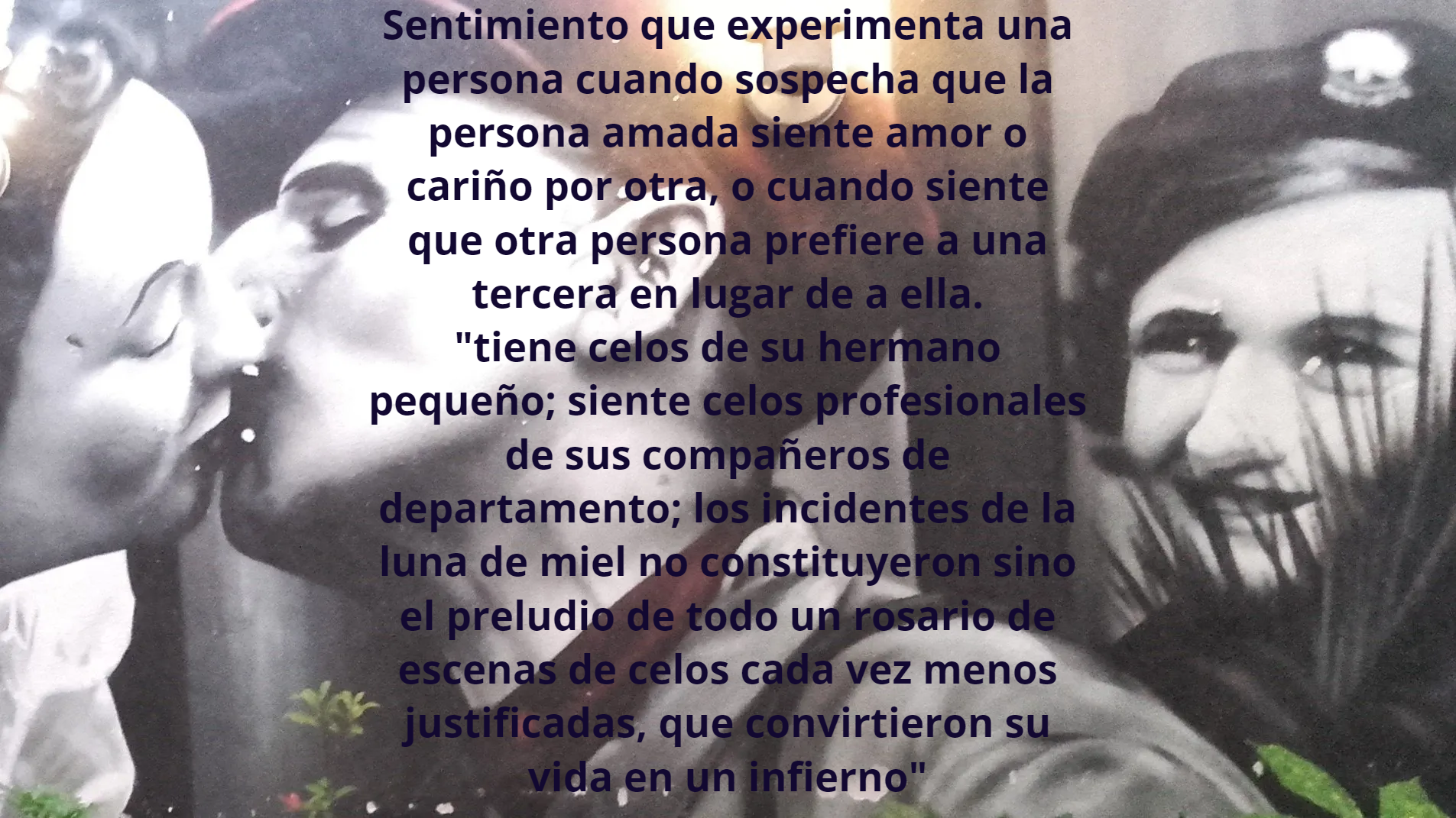 Terapia de pareja Valencia: celos.