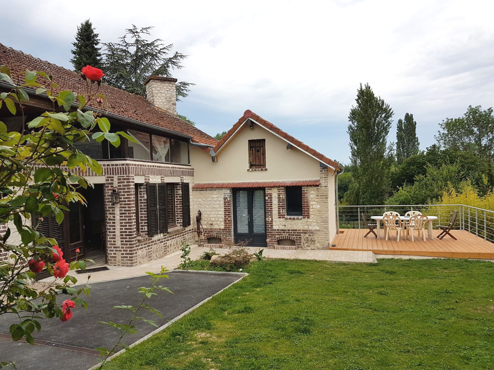 gite à fl'eure de seine gite à fl'eure de seine prés de Louviers , les Andelys, Alizay,