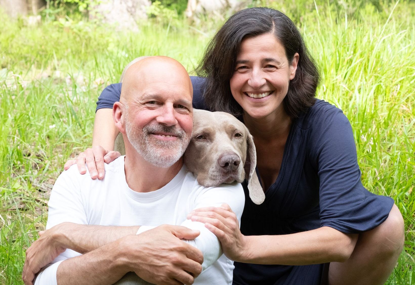 Jumana, Matthias und Speedy Jumana, Matthias und Speedy