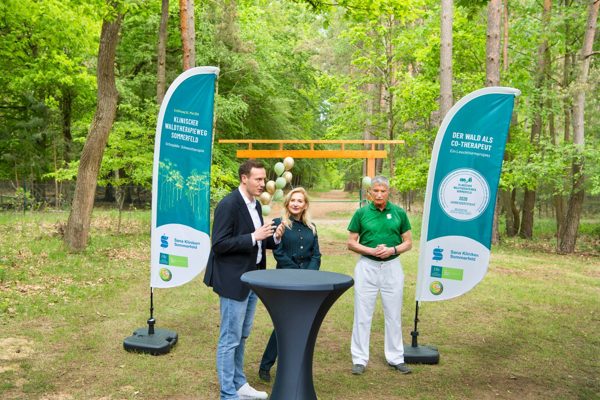 Opening address at the Clinical Forest Therapy Trail Sommerfeld