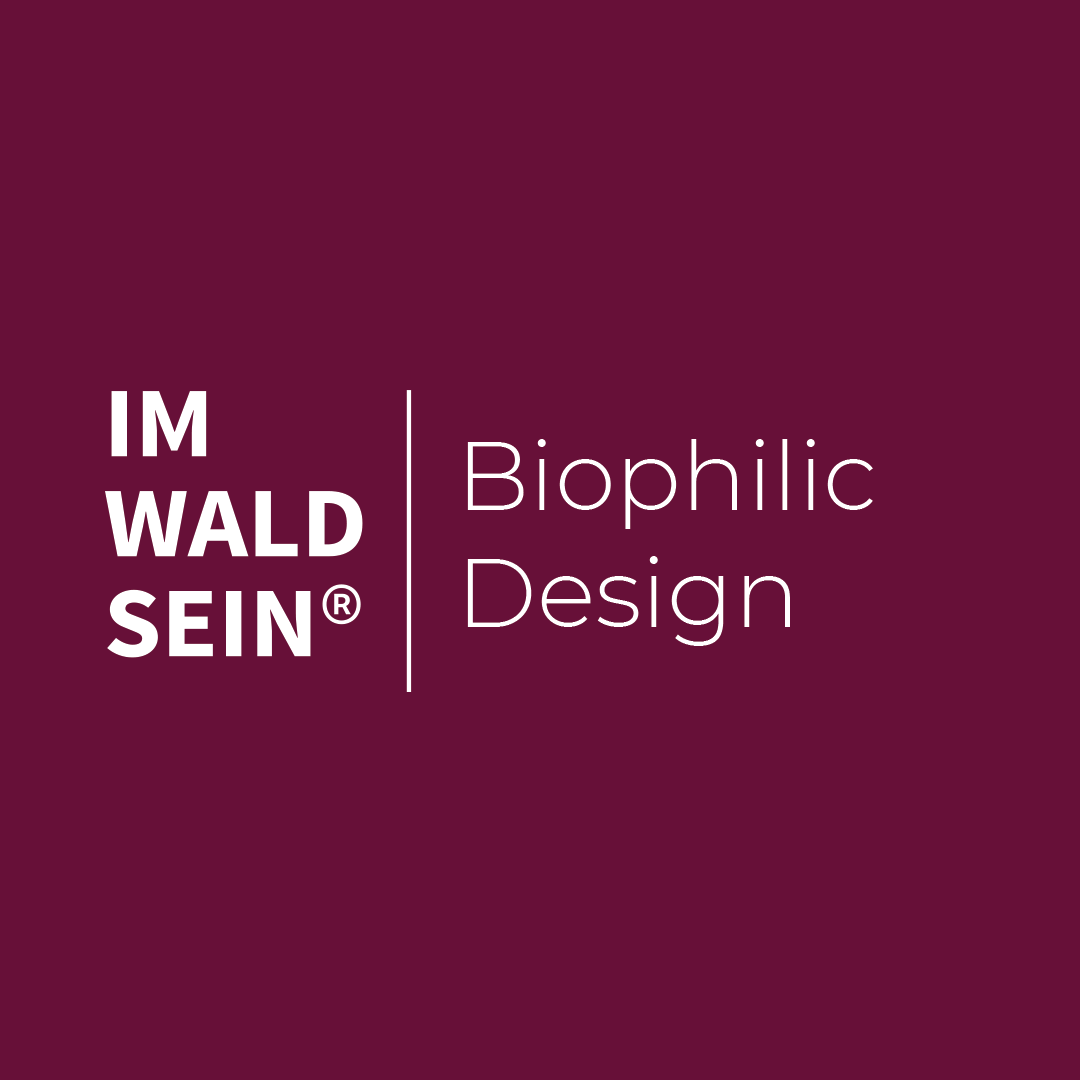 Logo: IM-WALD-SEIN® Biophilic Design, Munich|The program for nature connectedness in indoor and outdoor spaces
