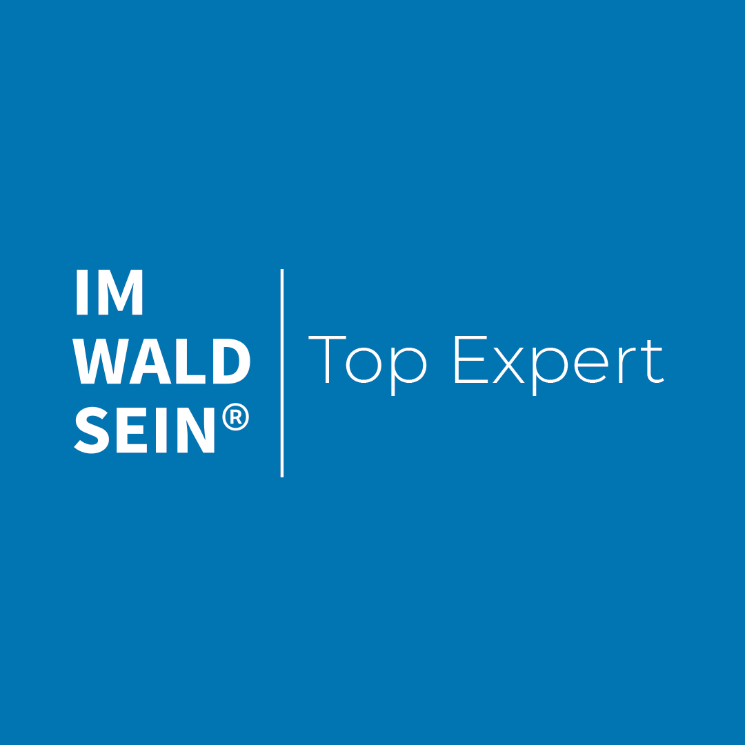 Logo: IM-WALD-SEIN®Top Expert|Forest therapy program for preventative, rehabilitative and curative facilities