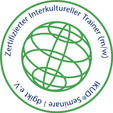 Siegel - zertifizierter Interkultureller Trainer - IKUD Seminare / dgikt e. V.
