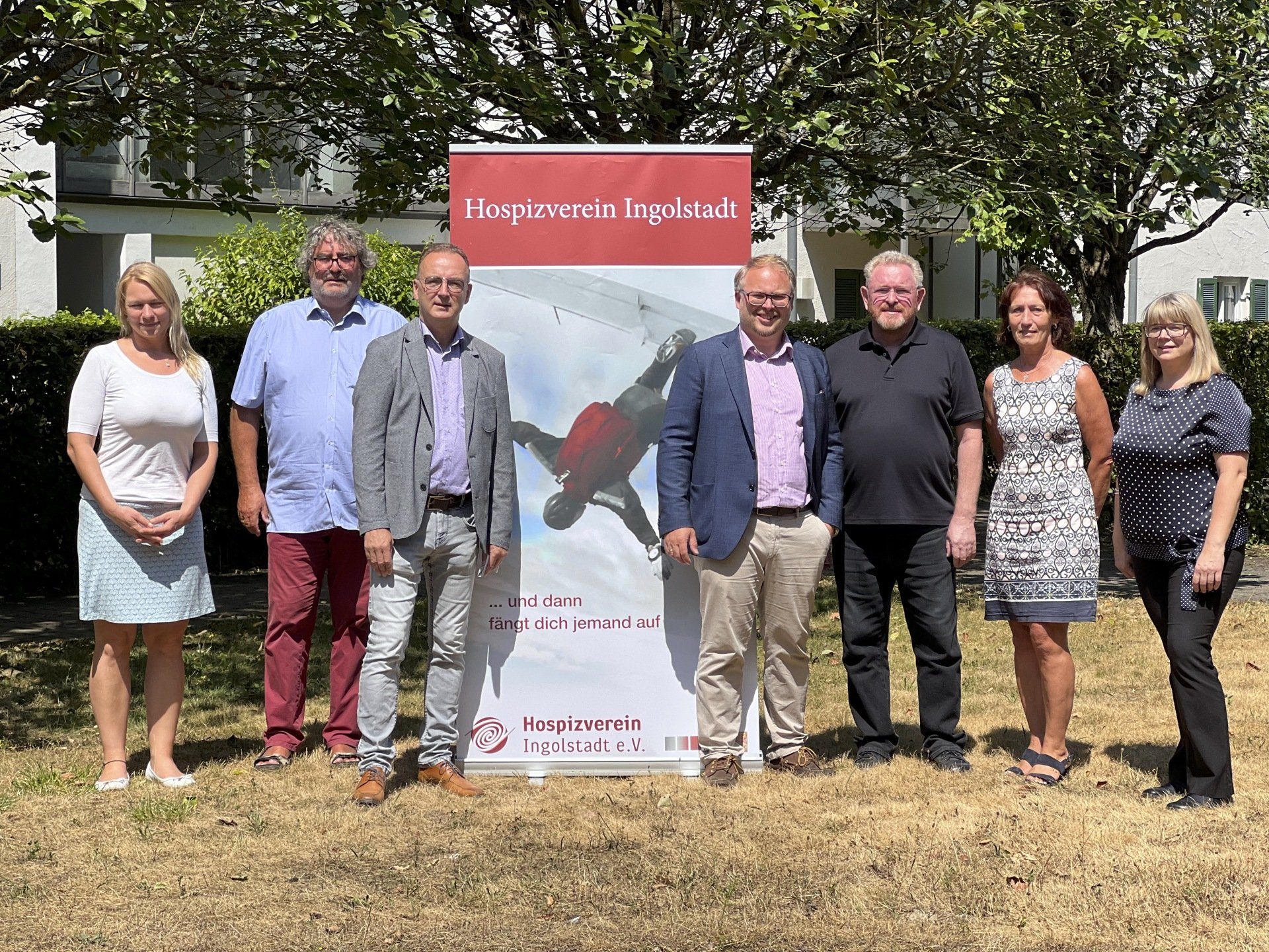 Der Vorstand des Hospizvereins Ingolstadt e.V. stellt sich vor.